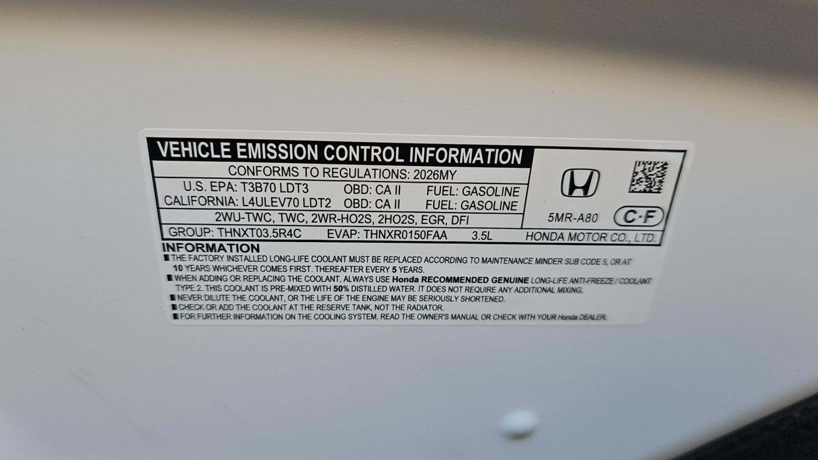 2026 Honda Odyssey EX-L FWD