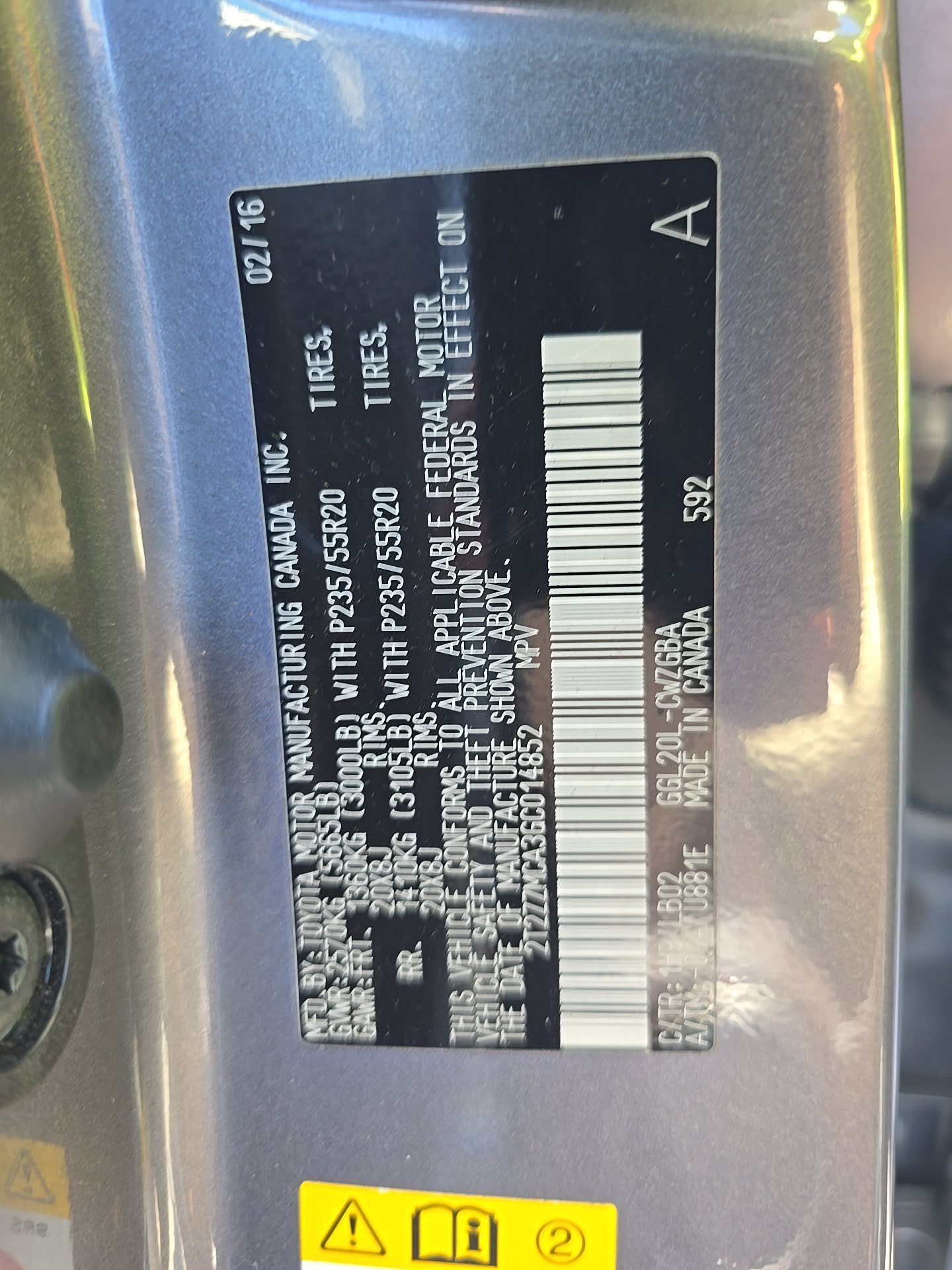 2016 Lexus RX RX 350 FWD