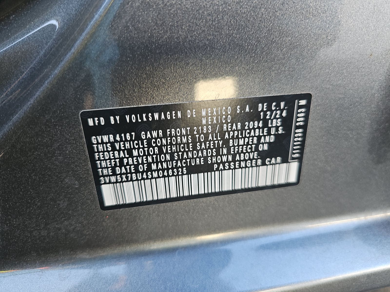 2025 Volkswagen Jetta 1.5T S FWD