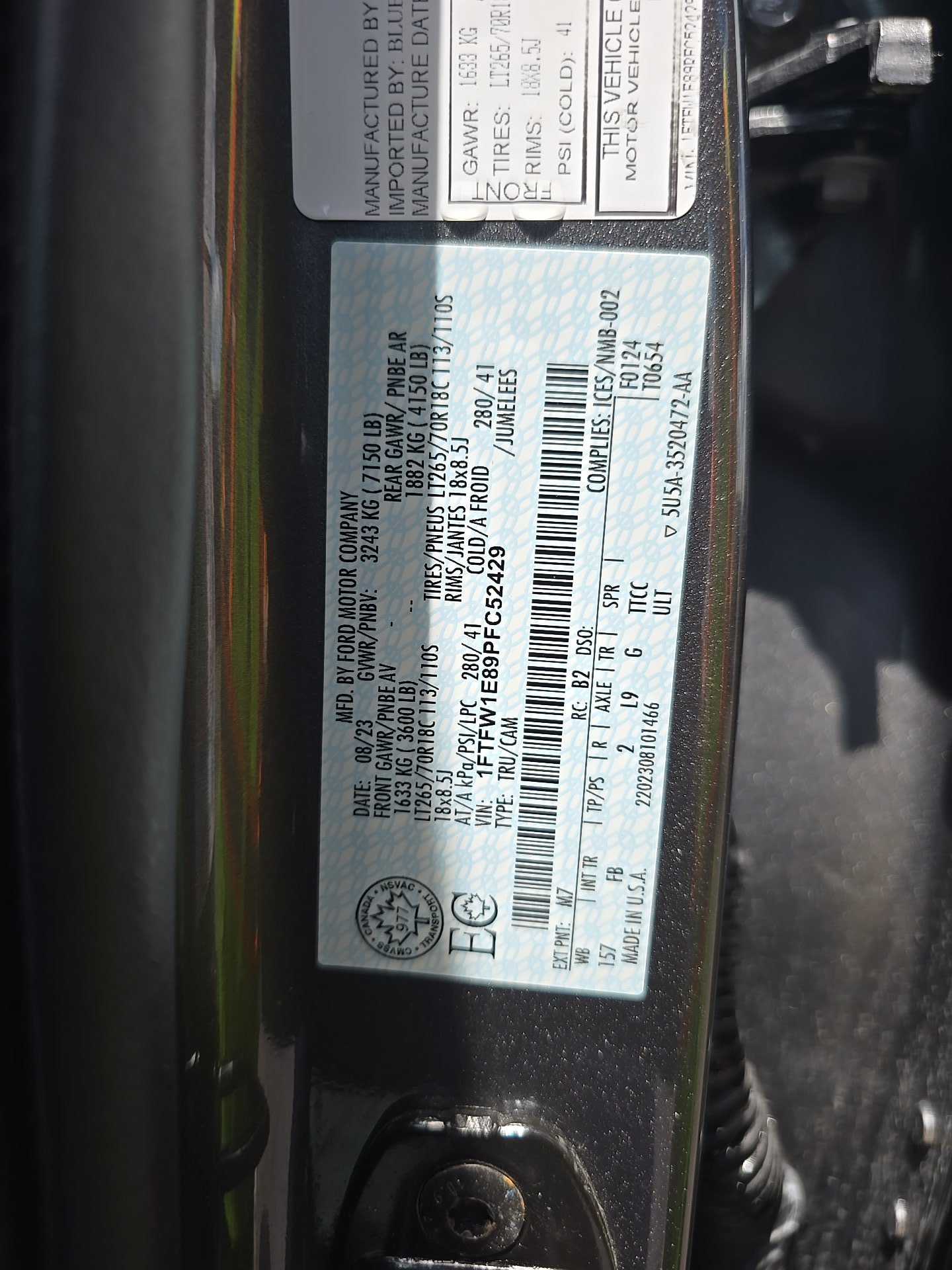 2023 Ford F-150 XLT AWD