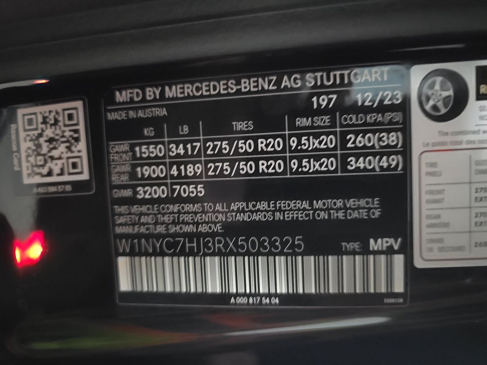 2024 Mercedes-Benz G-Class AMG G 63 AWD