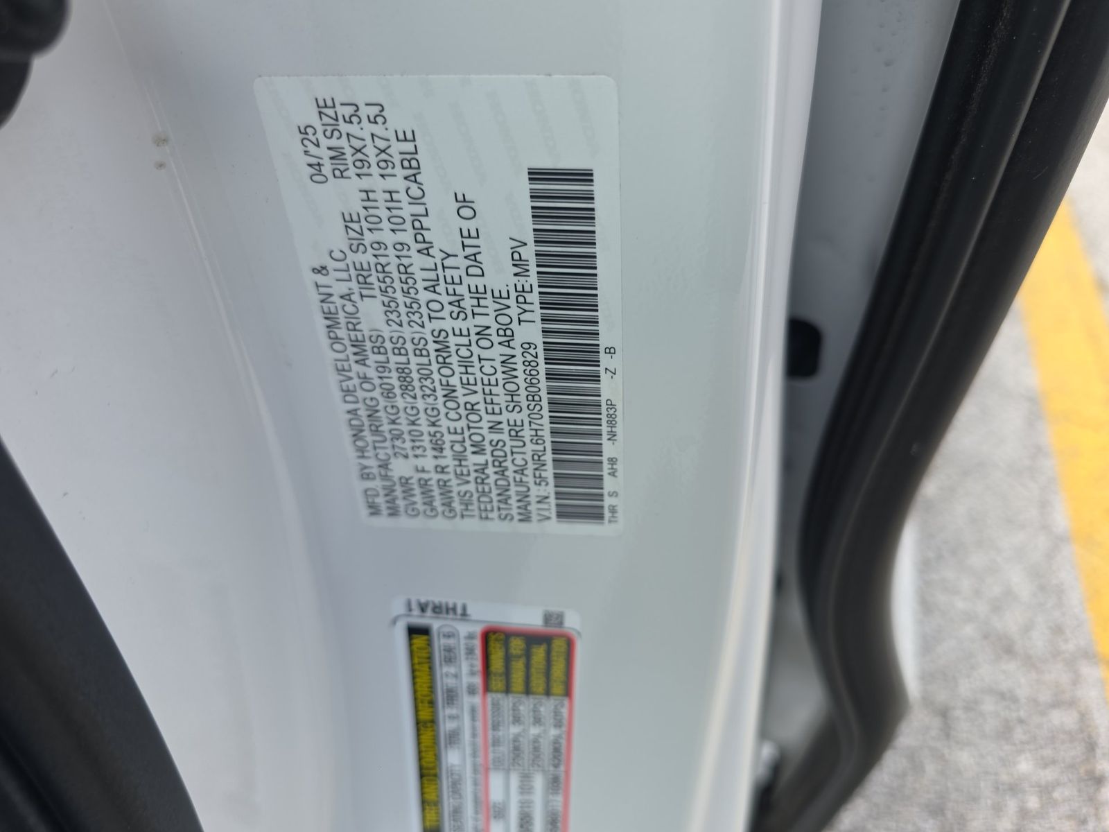 2025 Honda Odyssey Sport-L FWD