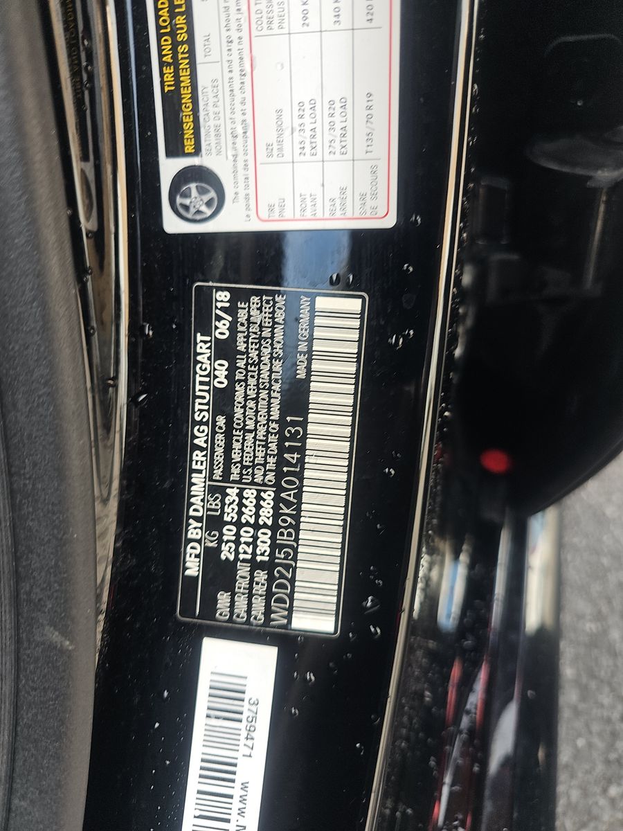 2019 Mercedes-Benz CLS CLS 450 RWD