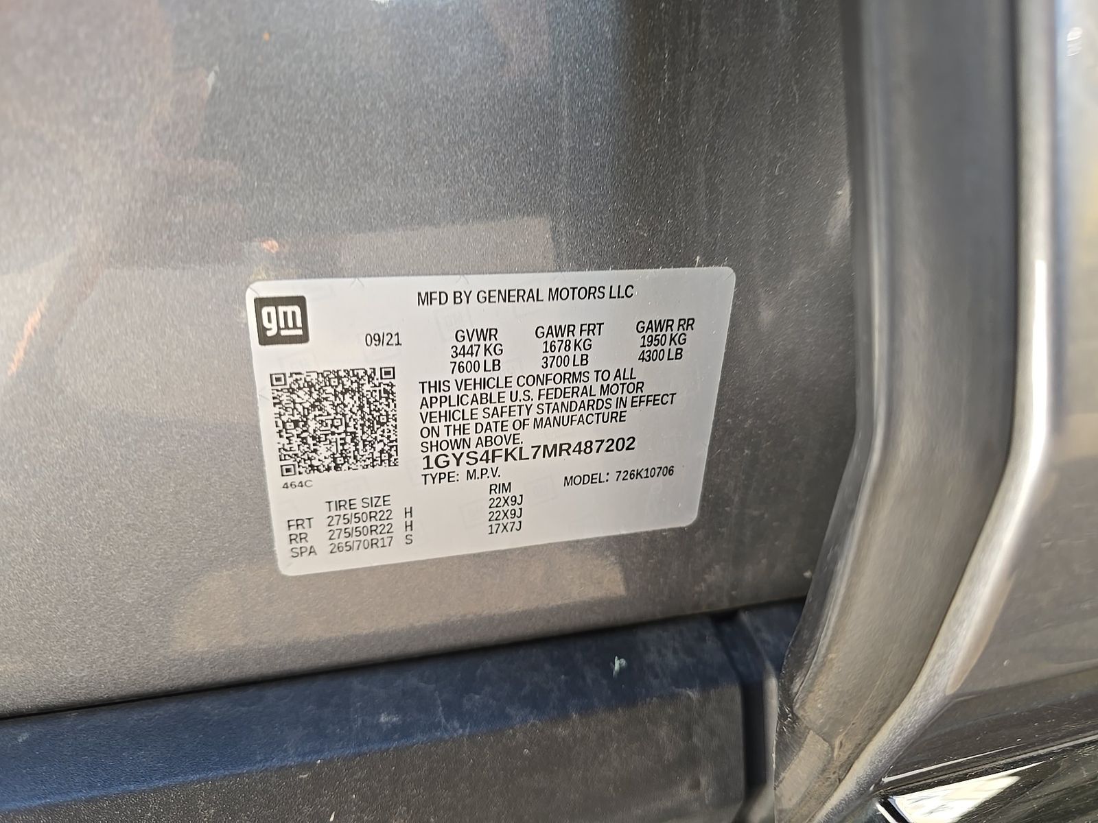 2021 Cadillac Escalade Sport AWD
