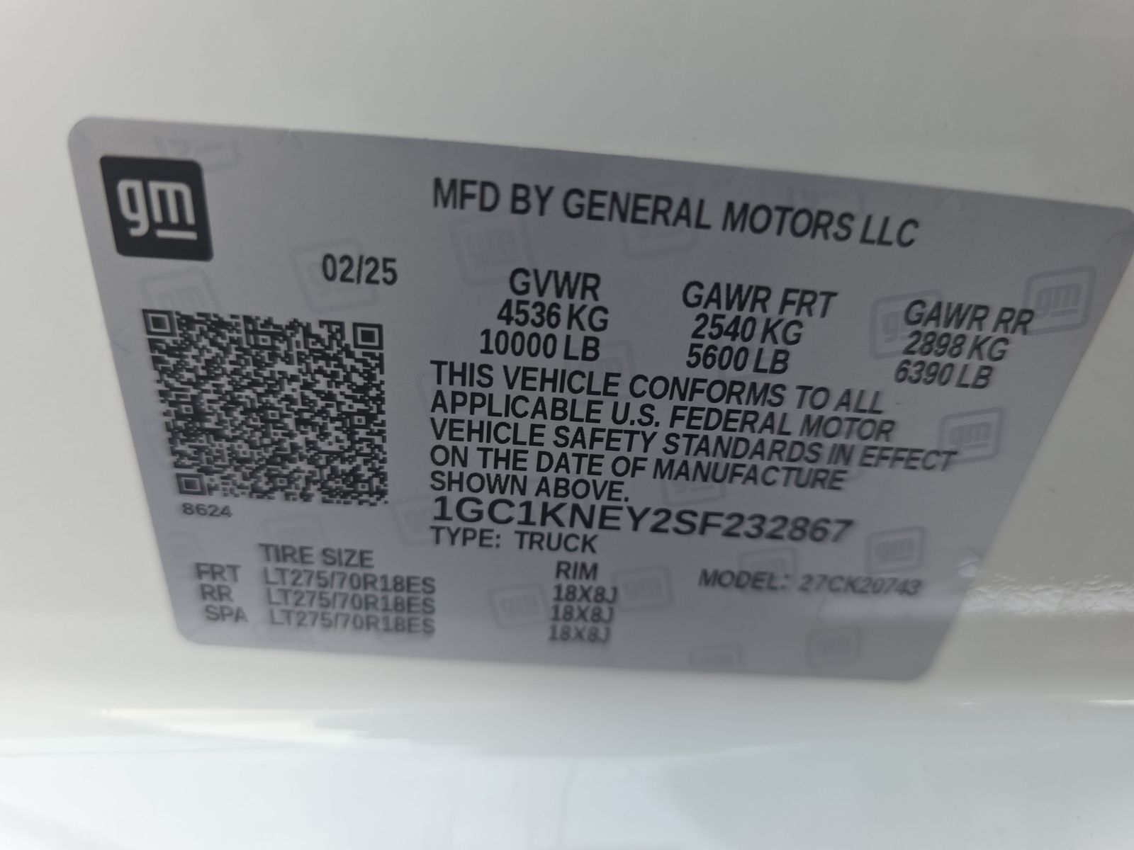 2025 Chevrolet Silverado 2500HD LT AWD