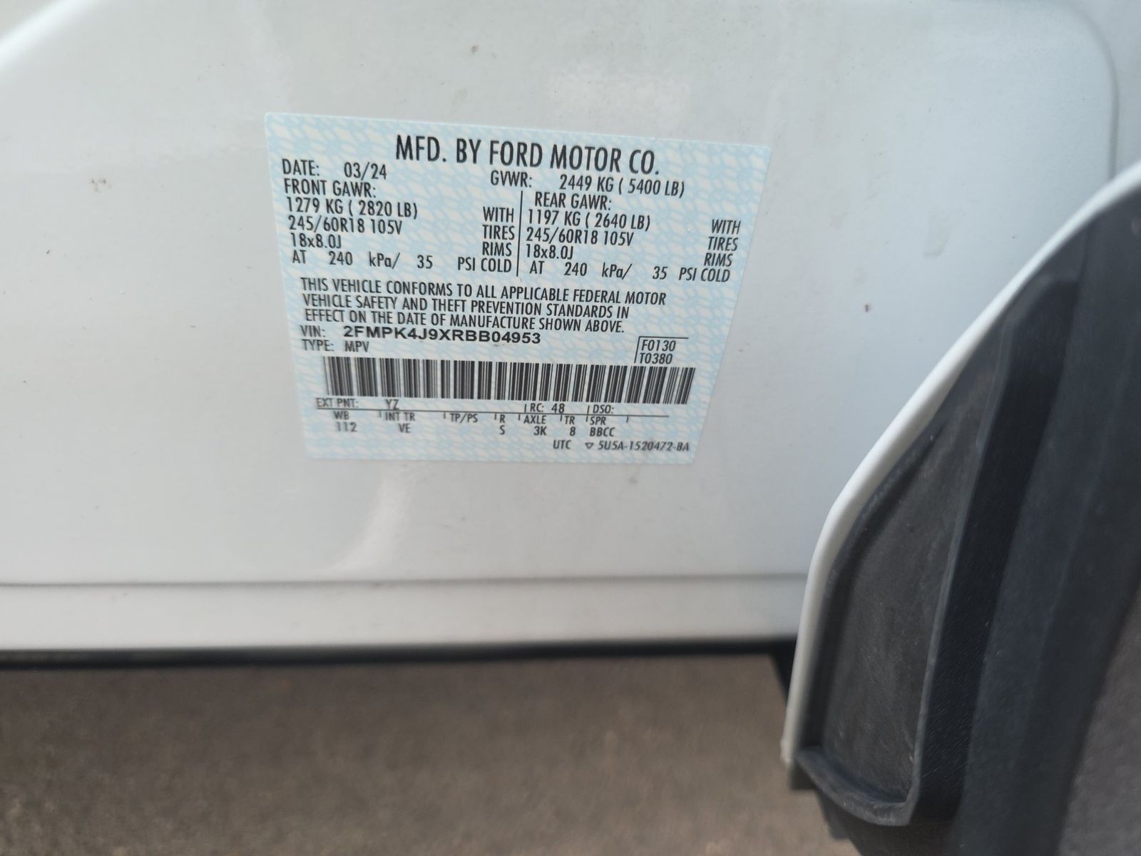 2024 Ford Edge SEL AWD