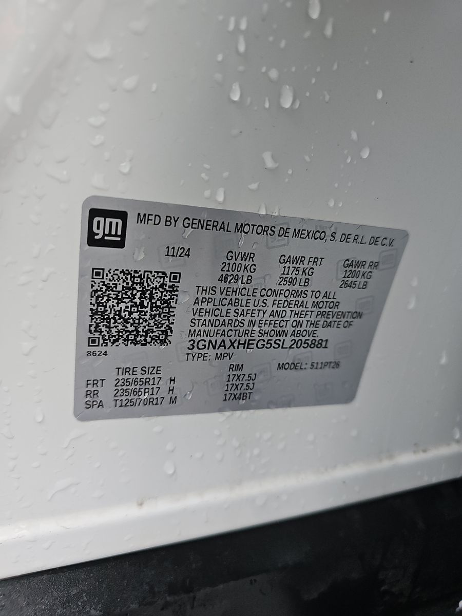 2025 Chevrolet Equinox LT FWD