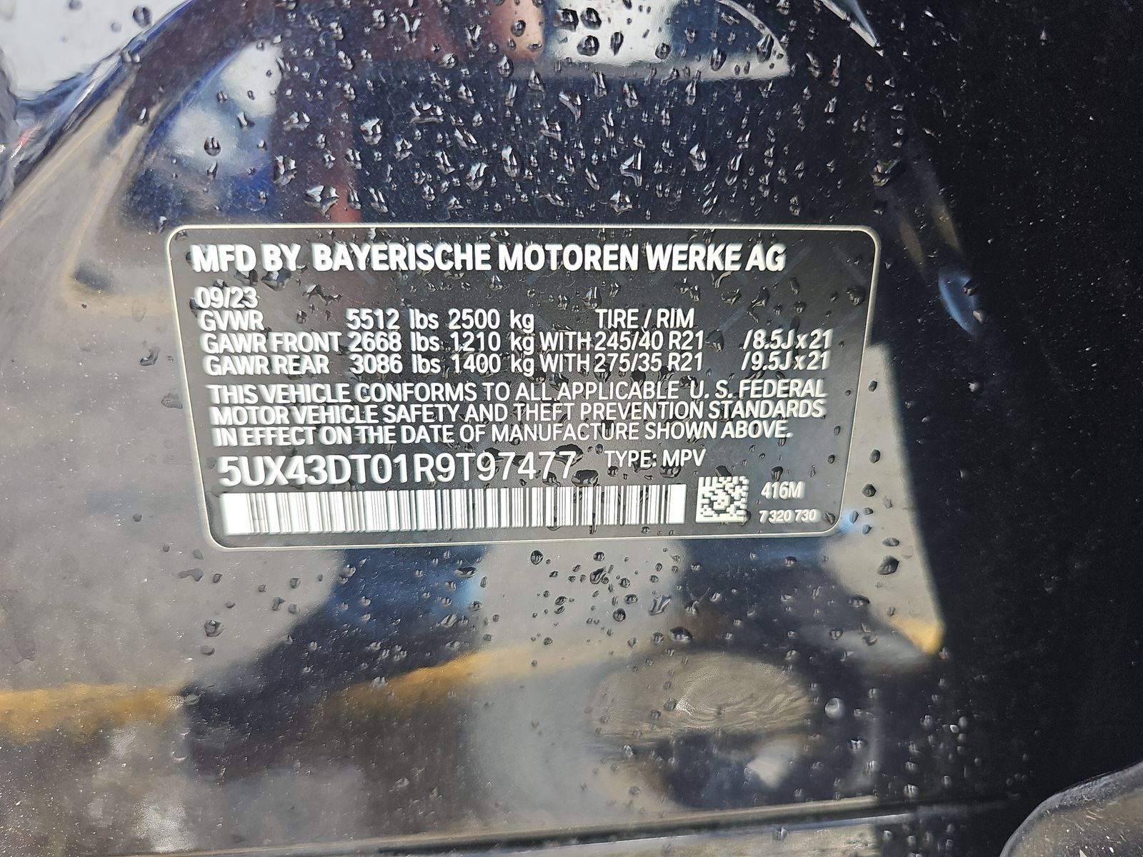 2024 BMW X4 M40i AWD