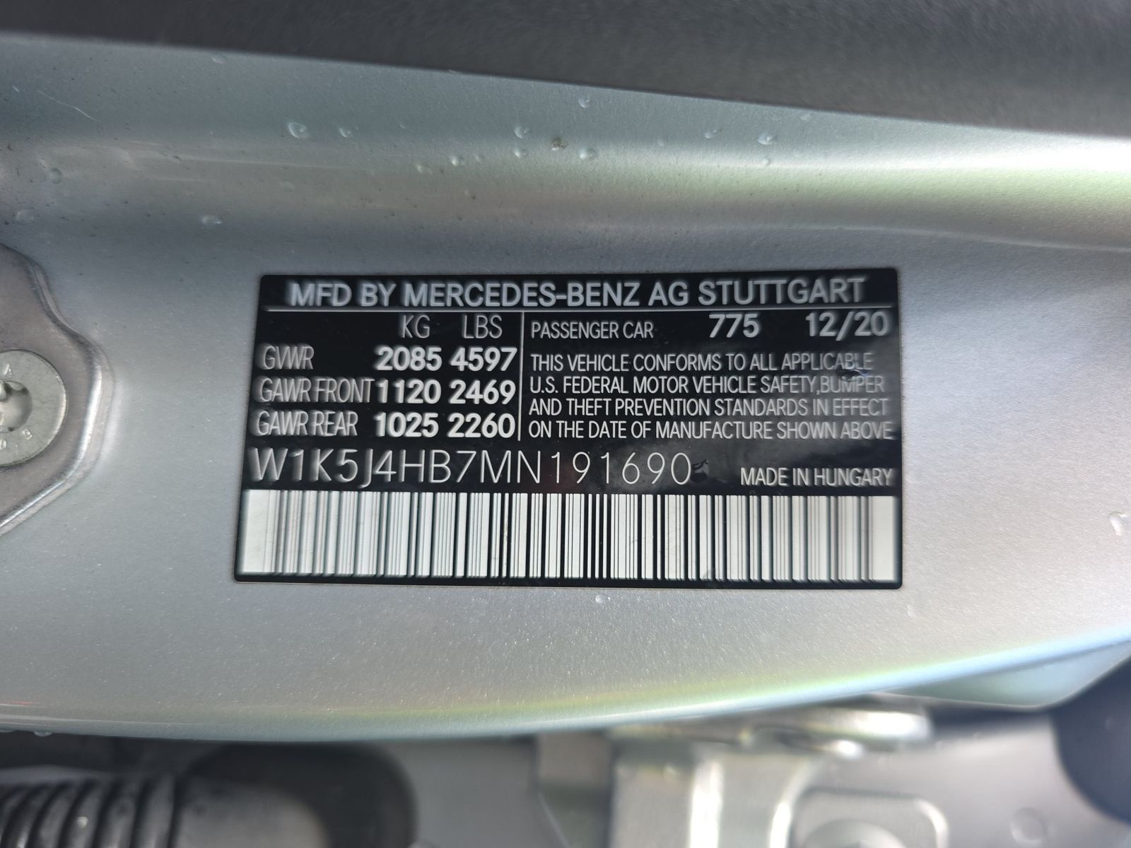 2021 Mercedes-Benz CLA CLA 250 AWD