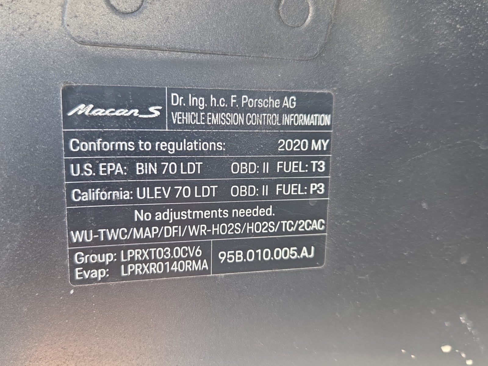 2020 Porsche Macan S AWD