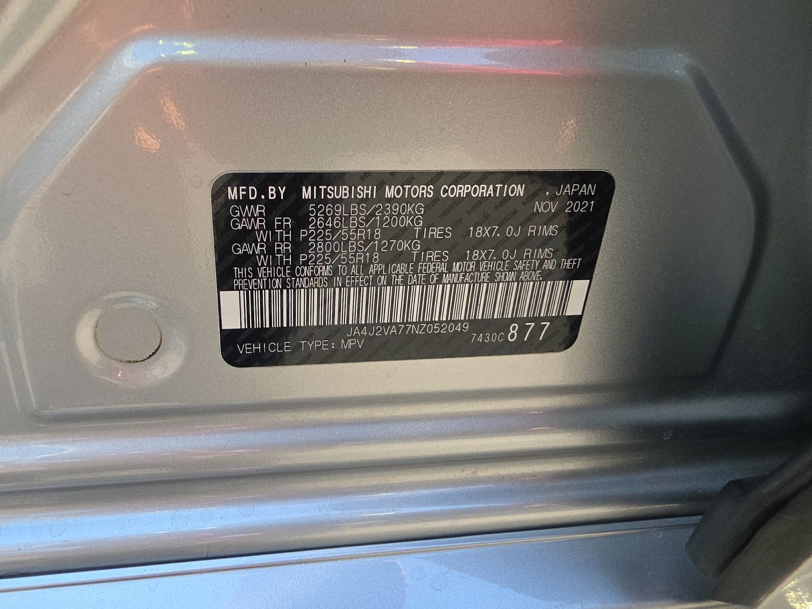 2022 Mitsubishi Outlander PHEV SEL AWD