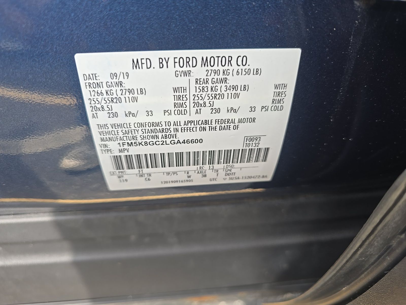 2020 Ford Explorer ST AWD