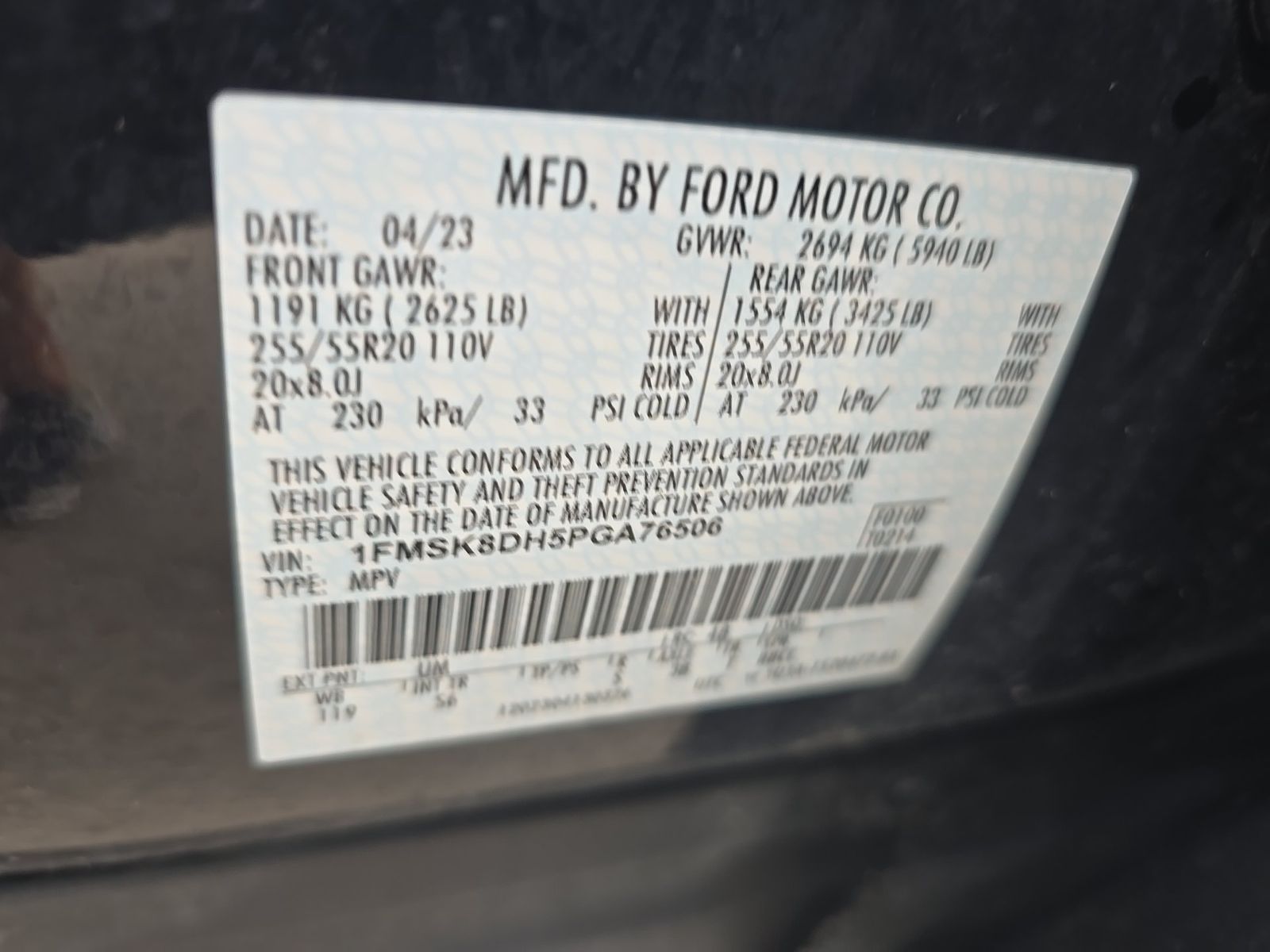 2023 Ford Explorer XLT AWD
