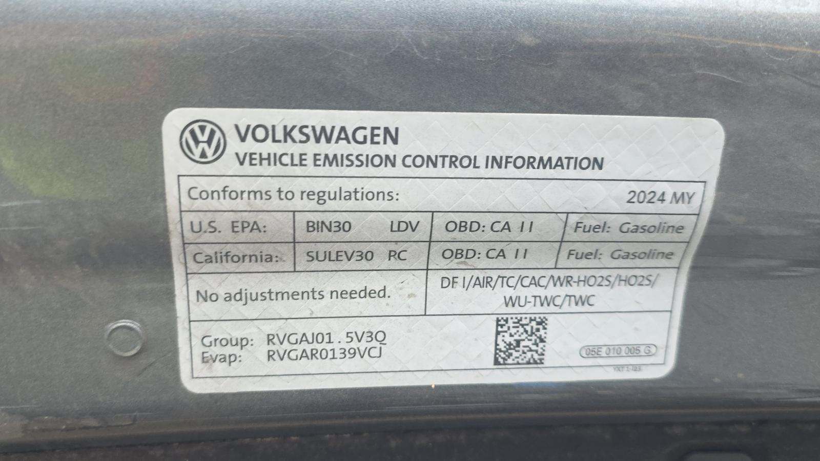 2024 Volkswagen Jetta 1.5T SE FWD
