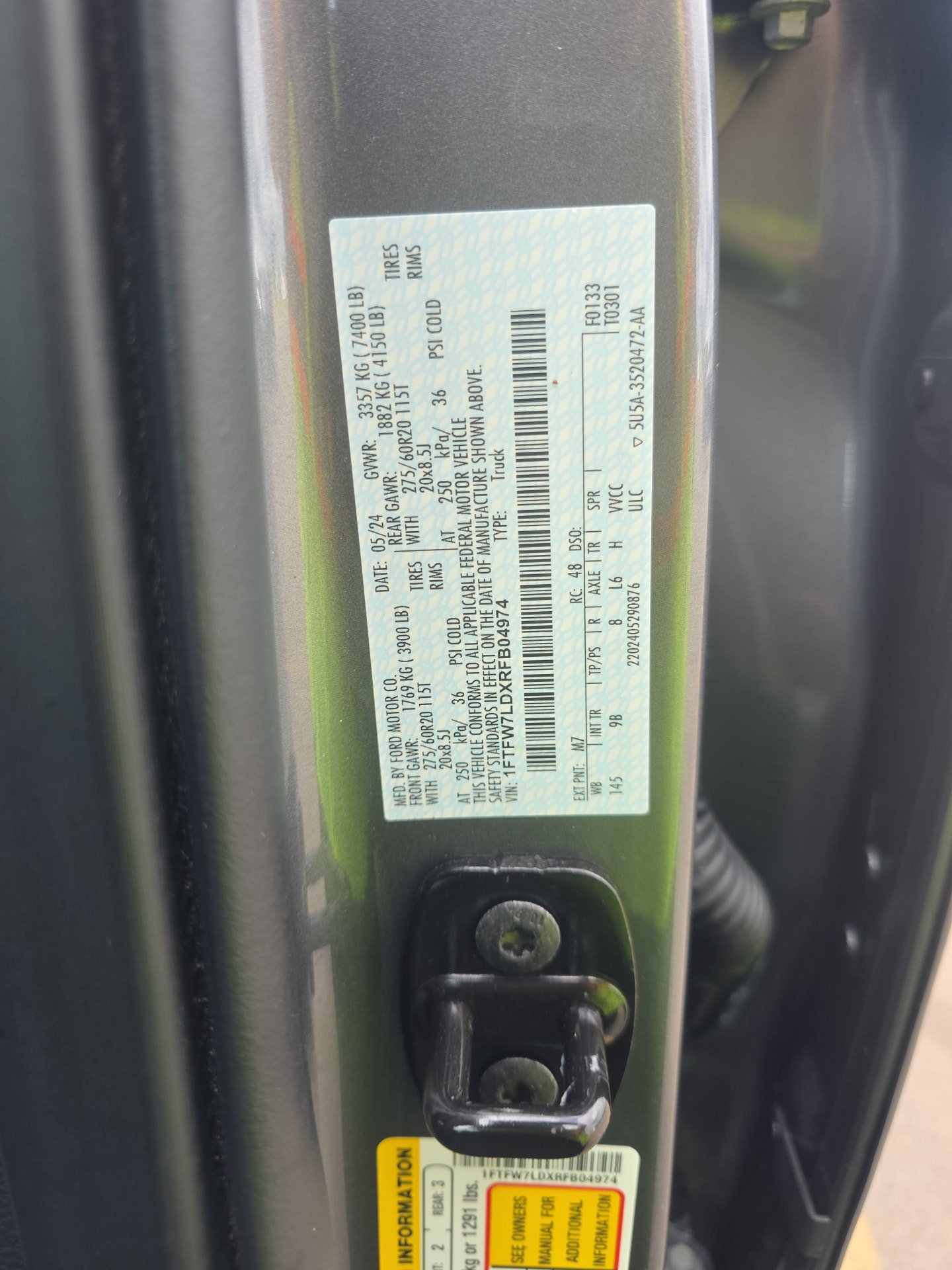 2024 Ford F-150 Hybrid Platinum AWD