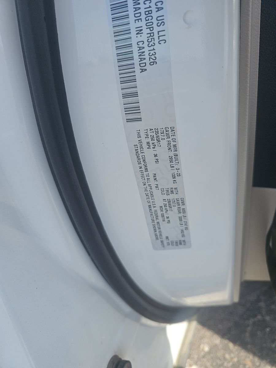 2023 Chrysler Pacifica Touring L FWD