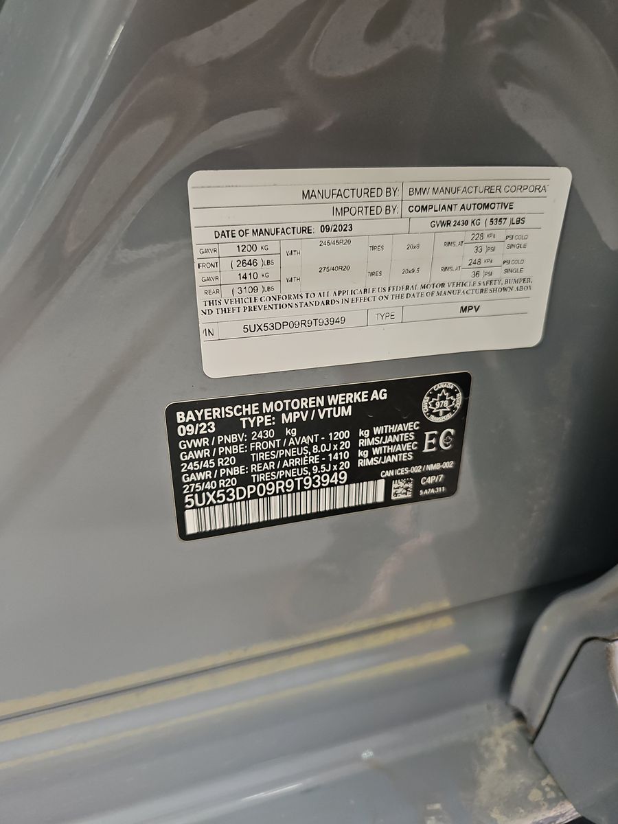 2024 BMW X3 xDrive30i AWD