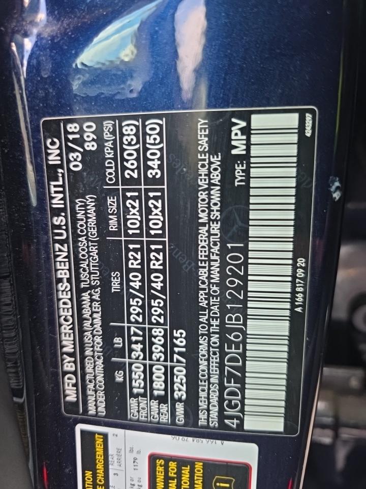2018 Mercedes-Benz GLS GLS 550 AWD