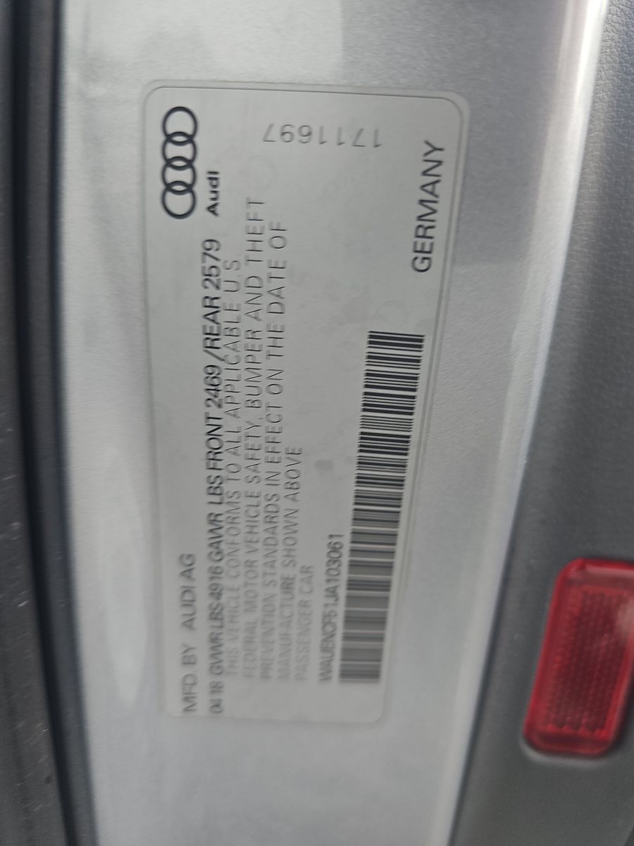 2018 Audi A5 Premium Plus AWD