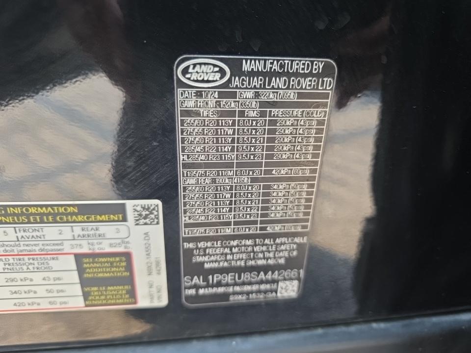2025 Land Rover Range Rover Sport SE AWD