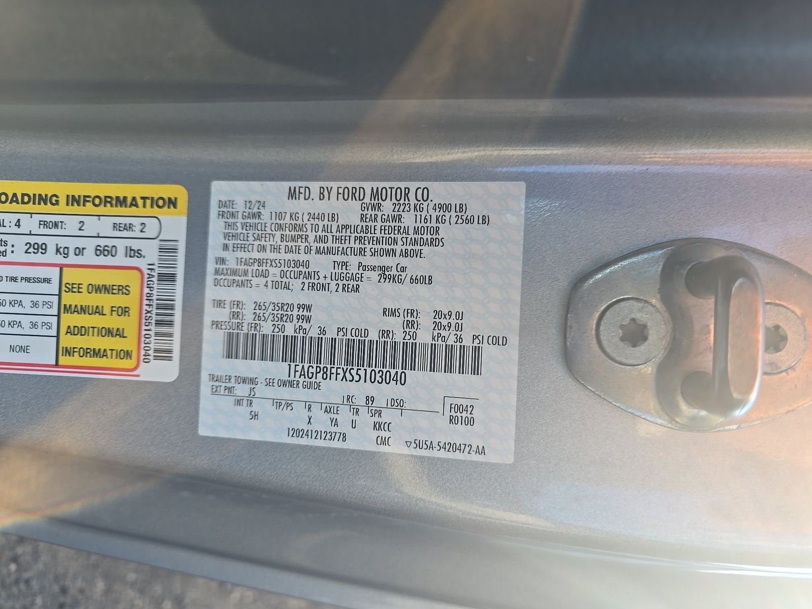 2025 Ford Mustang GT Premium RWD