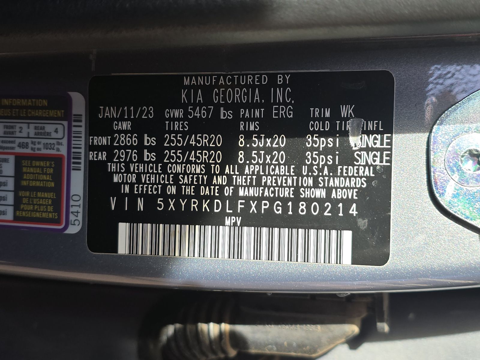 2023 Kia Sorento SX AWD