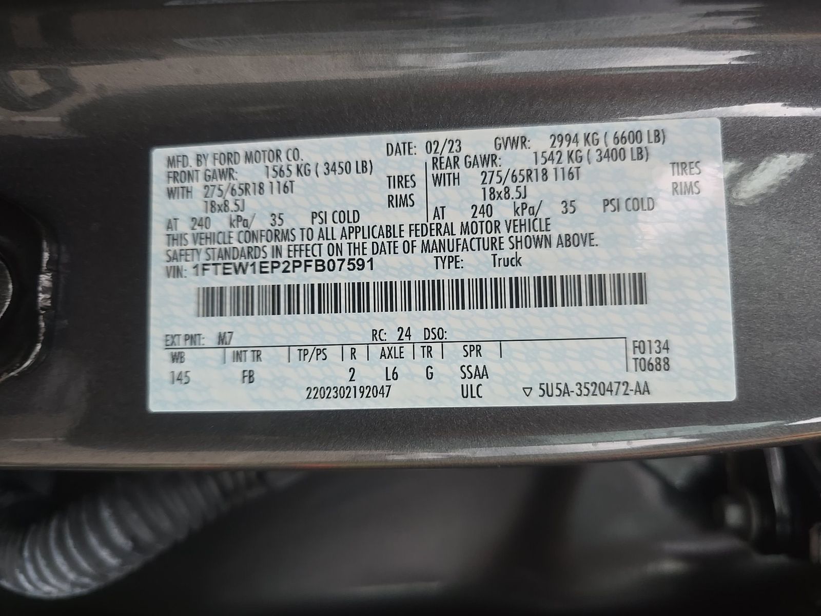2023 Ford F-150 XLT AWD