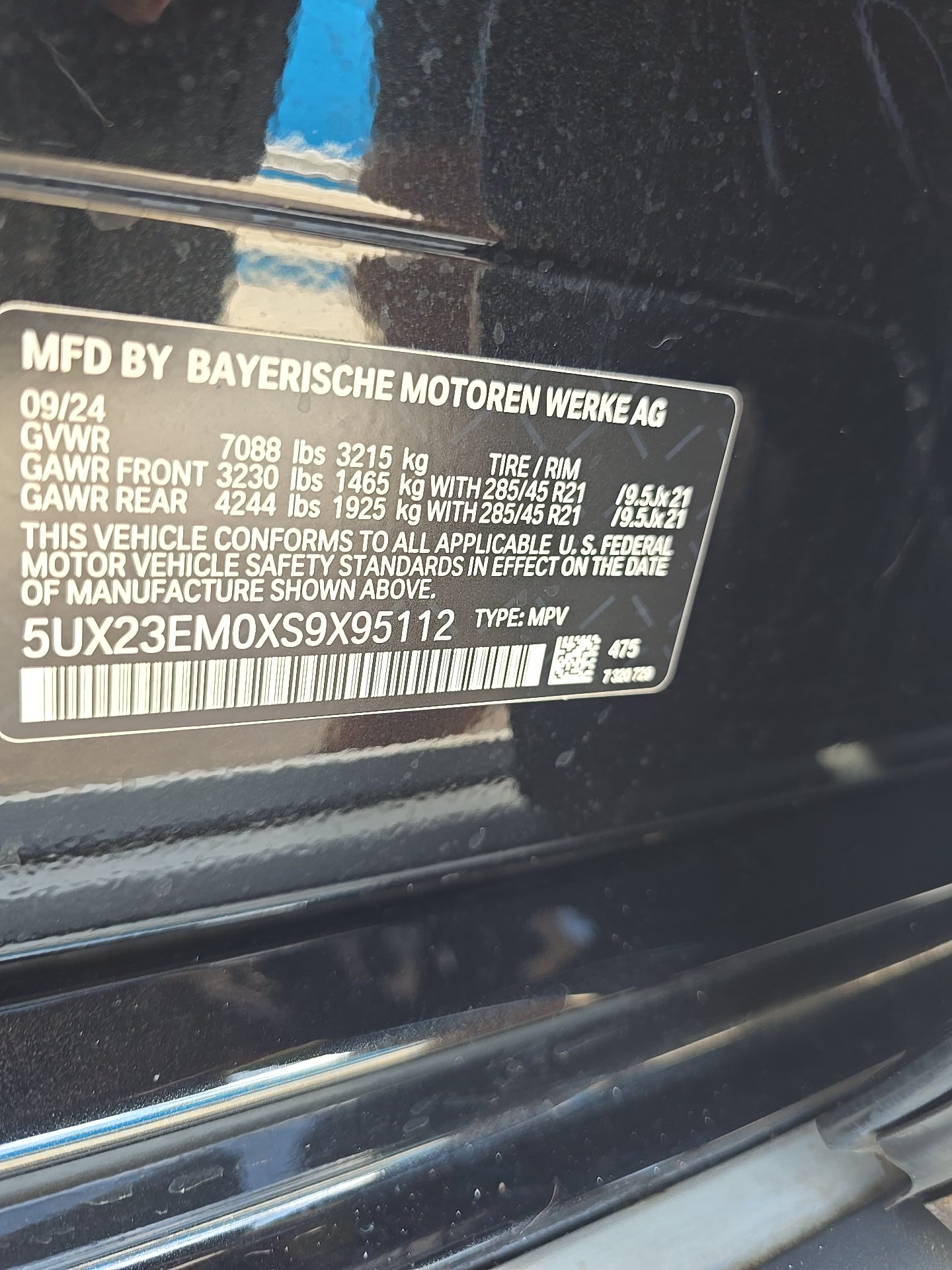 2025 BMW X7 xDrive40i AWD