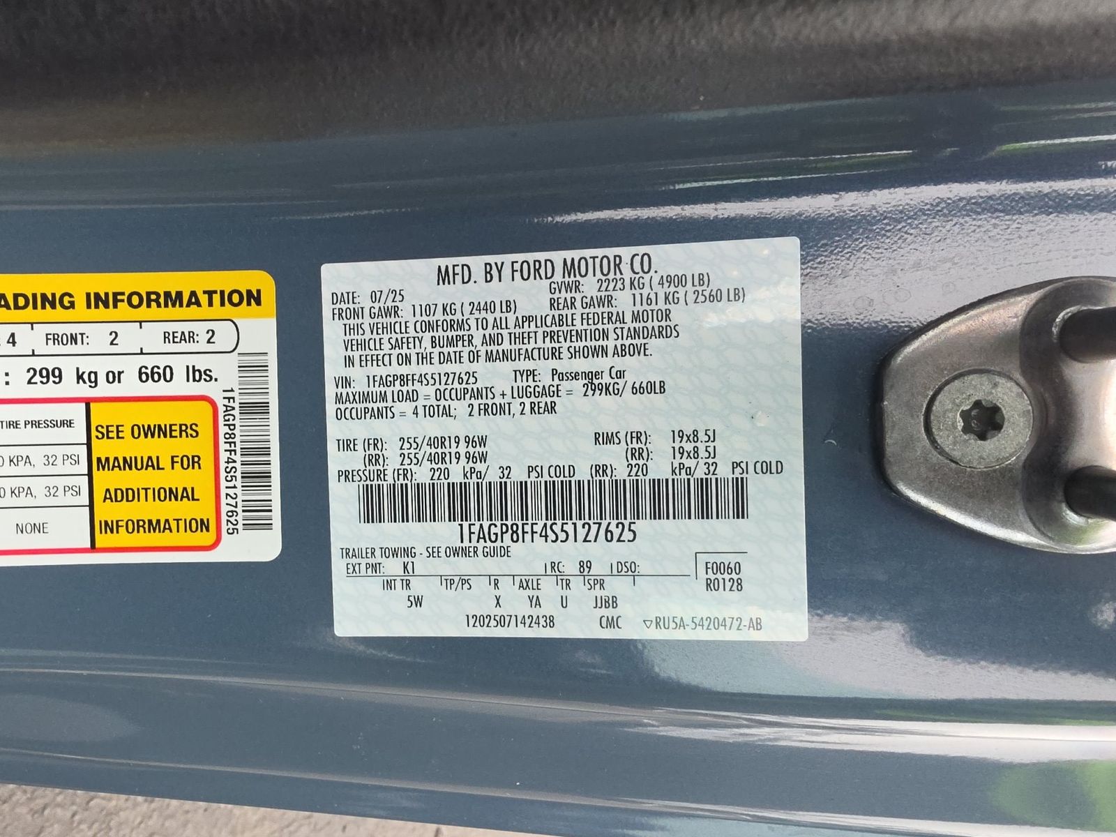 2025 Ford Mustang GT Premium RWD