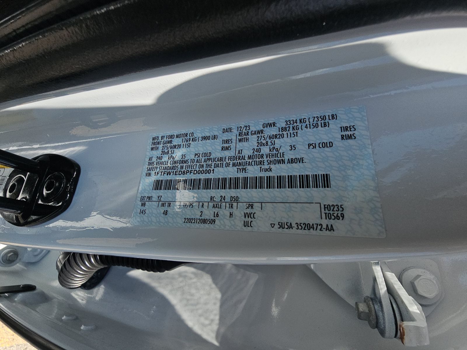 2023 Ford F-150 Hybrid XLT AWD