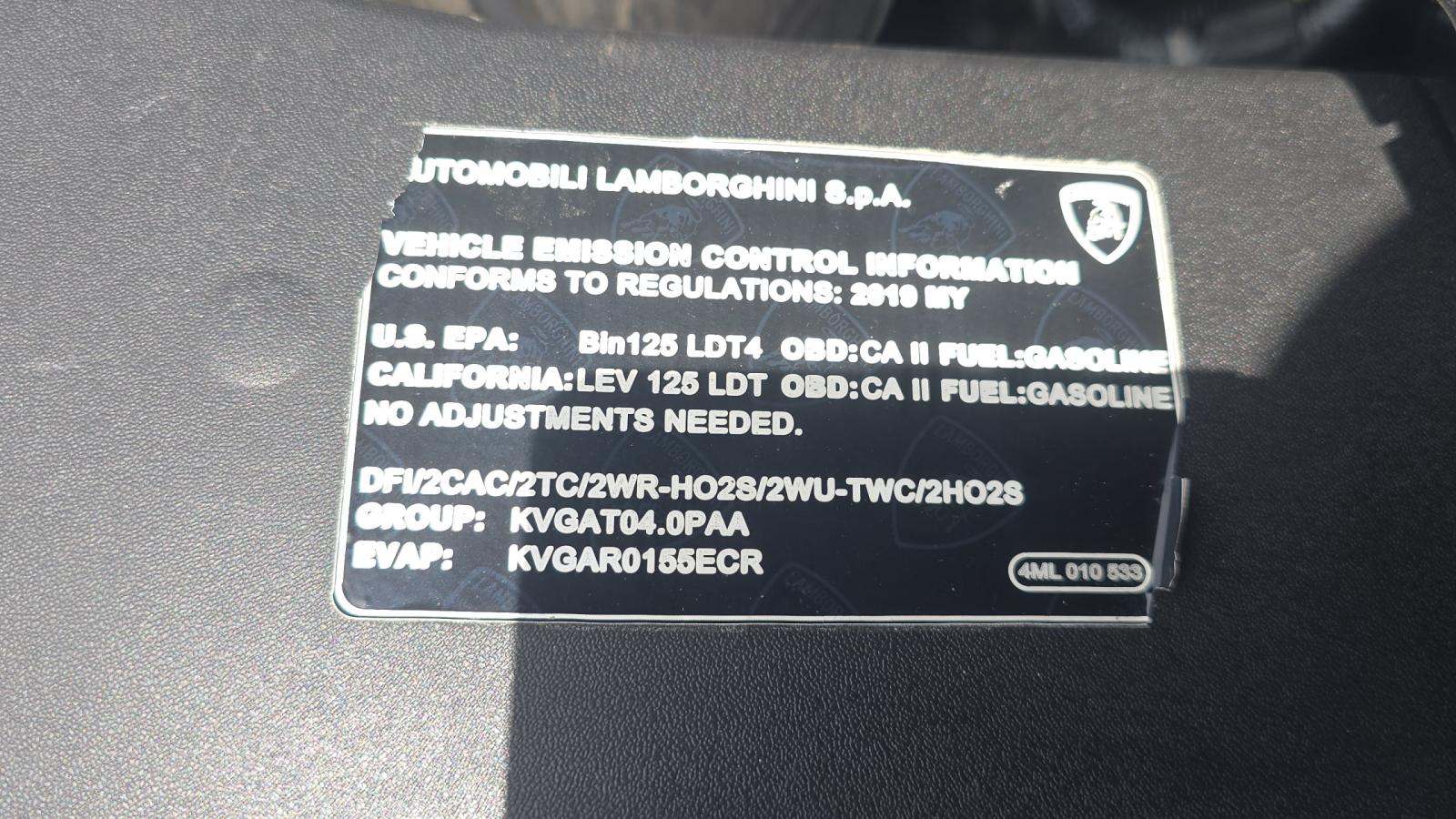 2019 Lamborghini Urus Base AWD