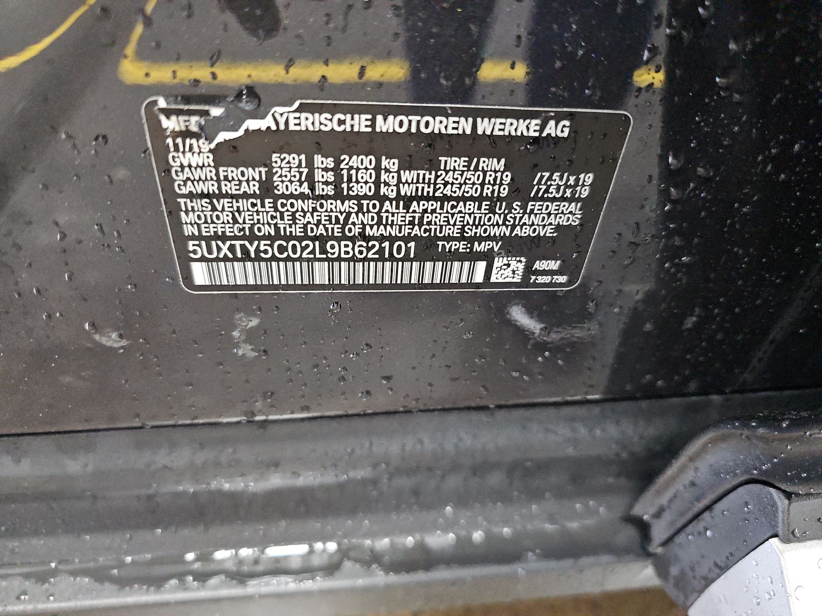 2020 BMW X3 xDrive30i AWD