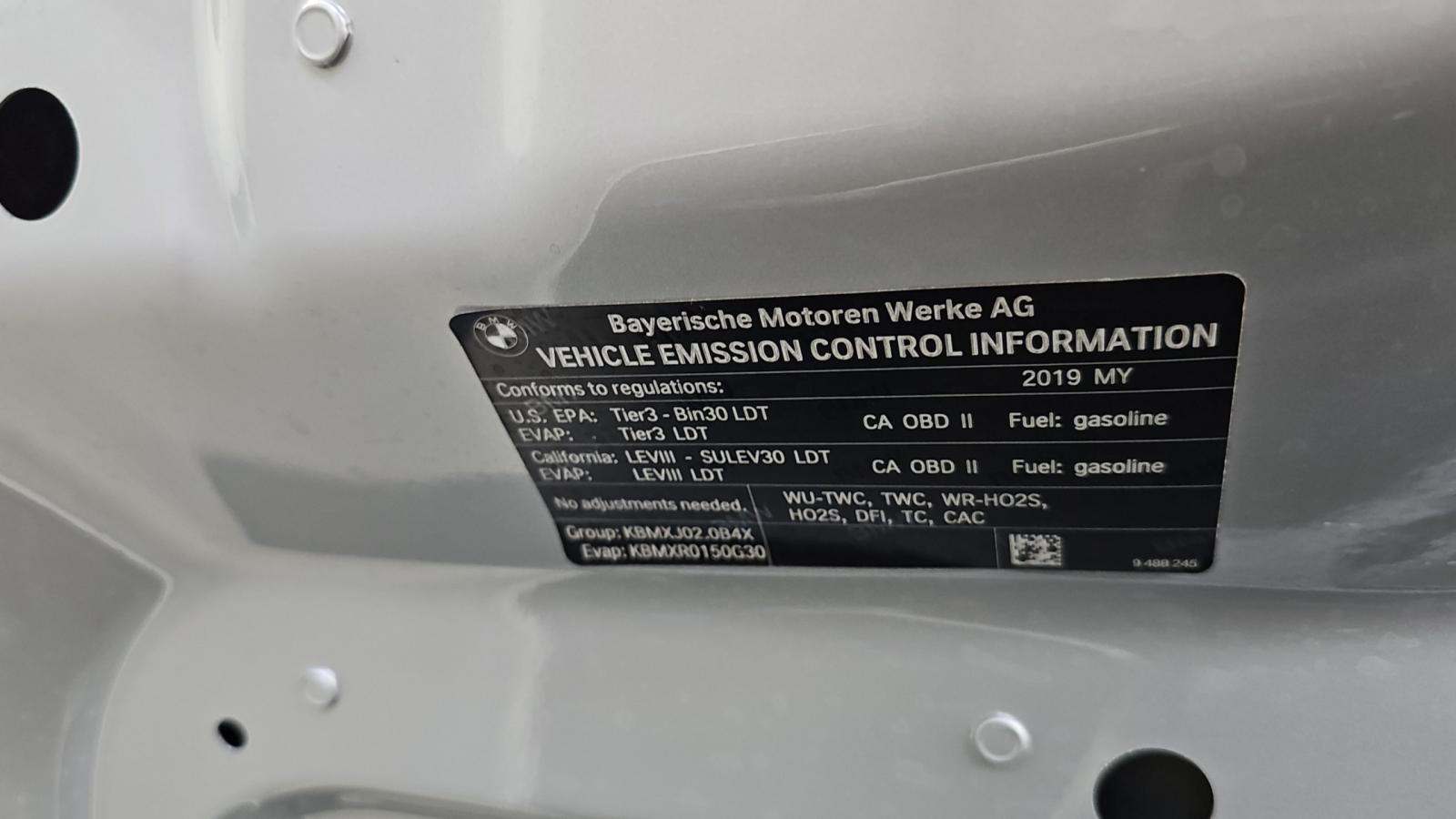2019 BMW X3 sDrive30i RWD