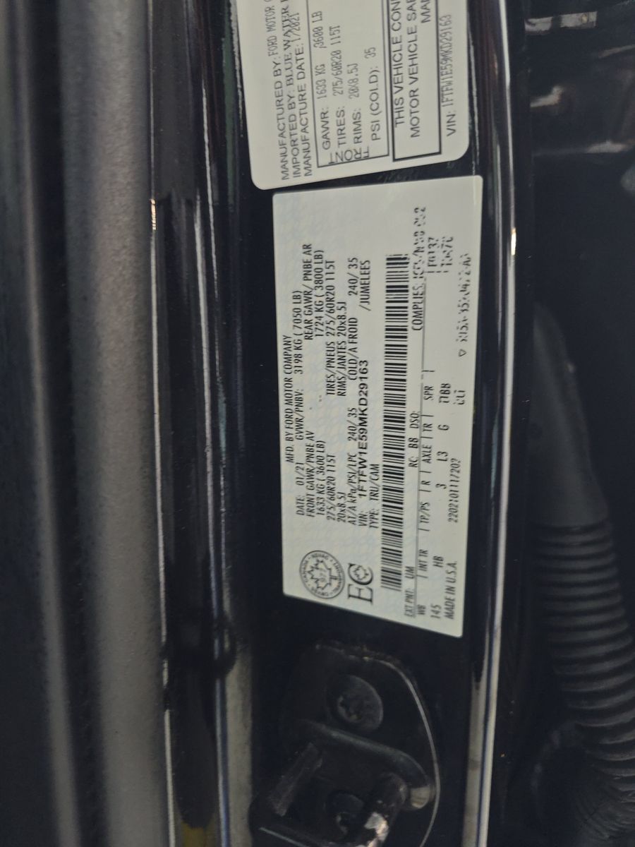 2021 Ford F-150 Lariat AWD