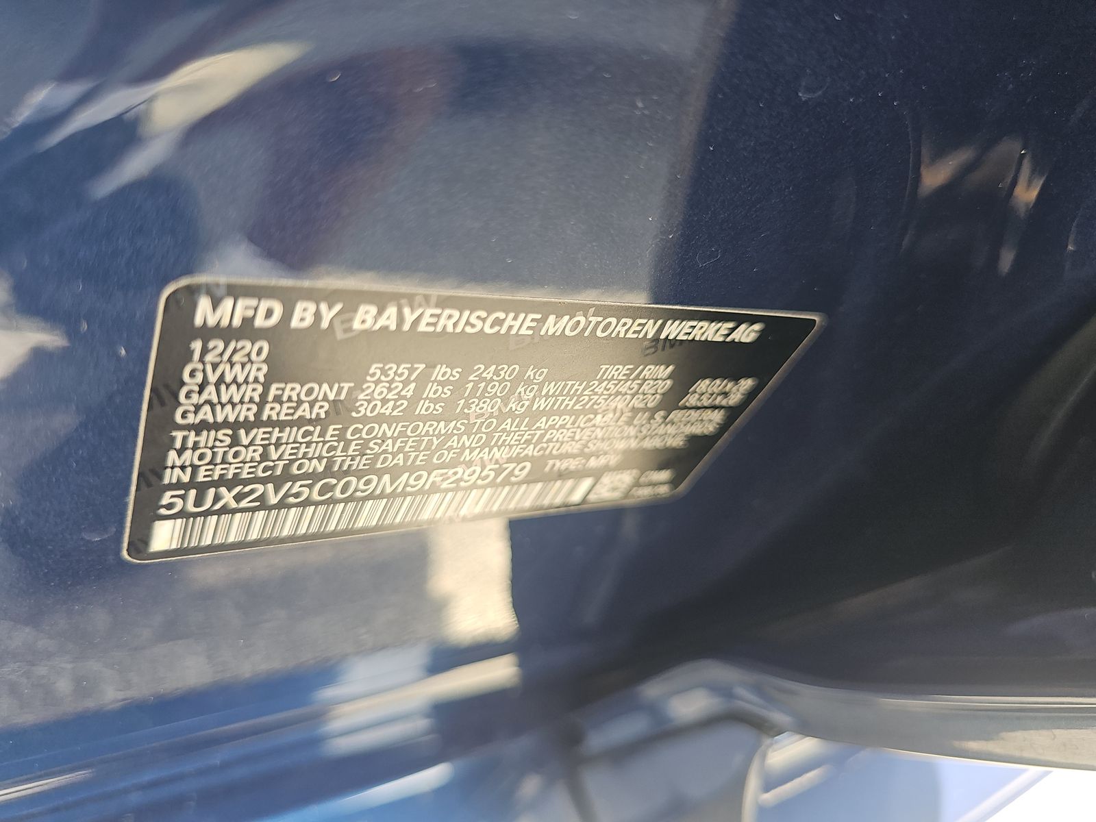 2021 BMW X4 M40i AWD