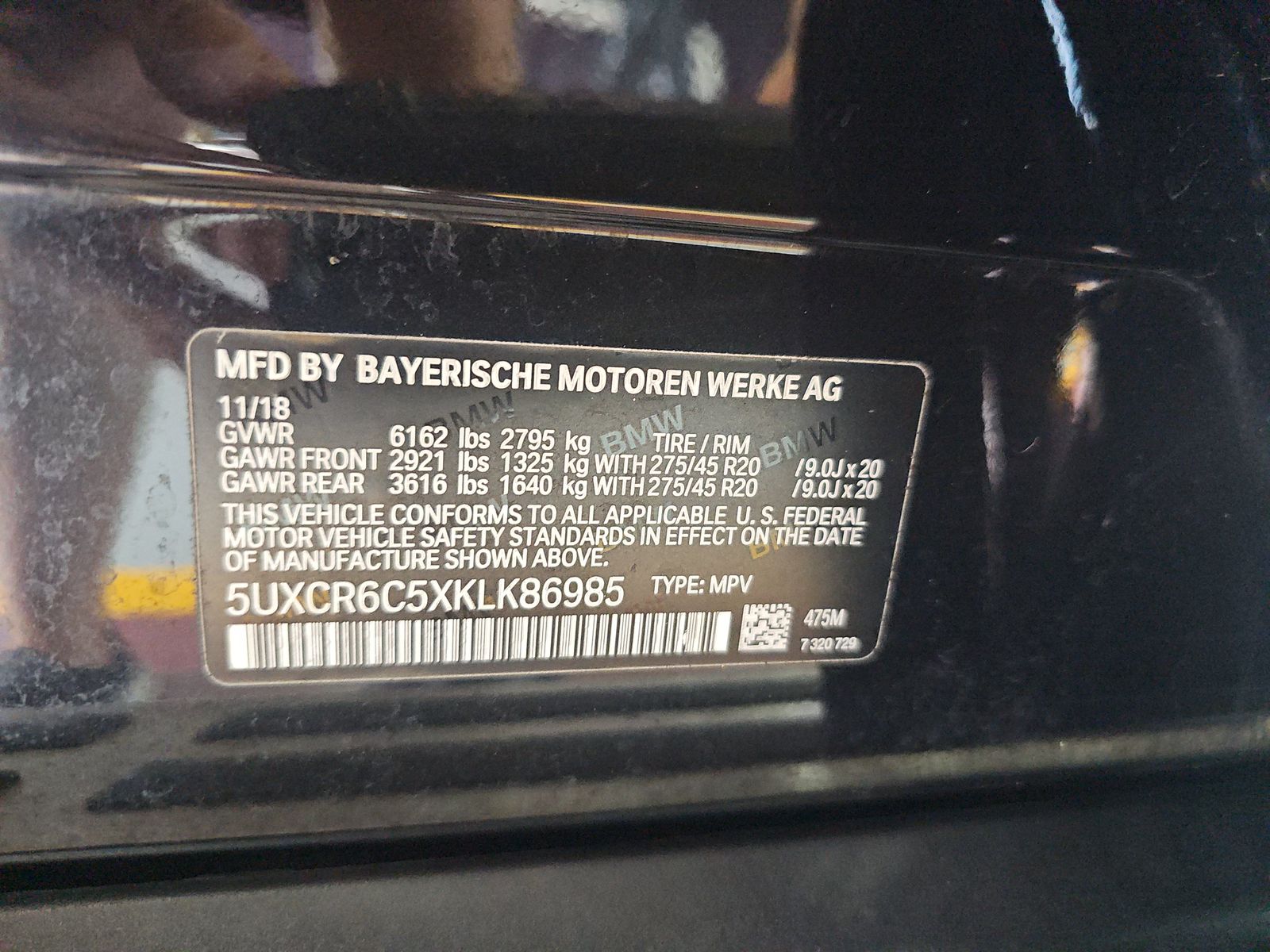 2019 BMW X5 xDrive40i AWD