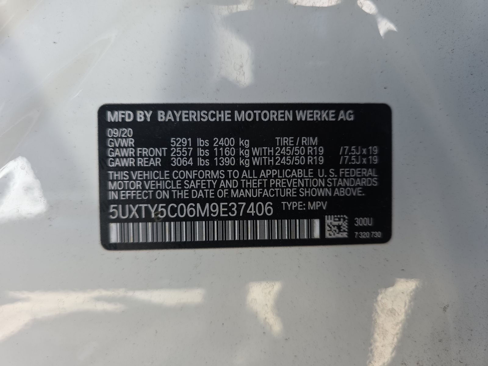 2021 BMW X3 xDrive30i AWD