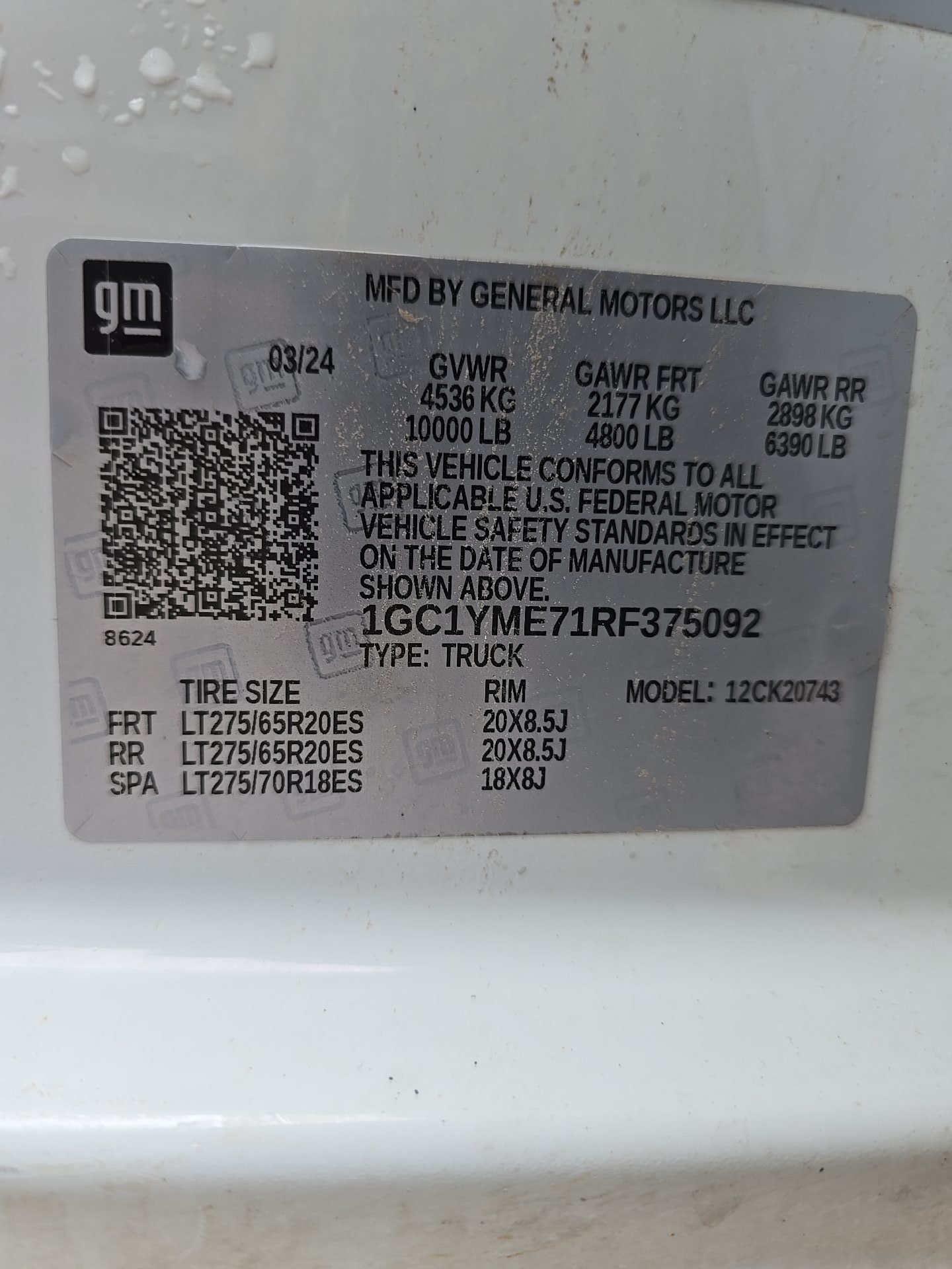 2024 Chevrolet Silverado 2500HD Custom AWD