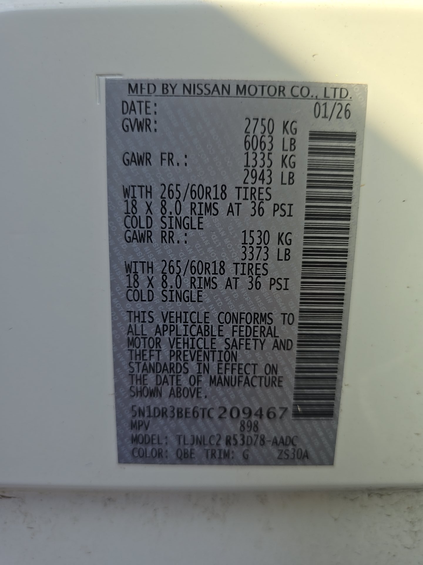 2026 Nissan Pathfinder Rock Creek AWD