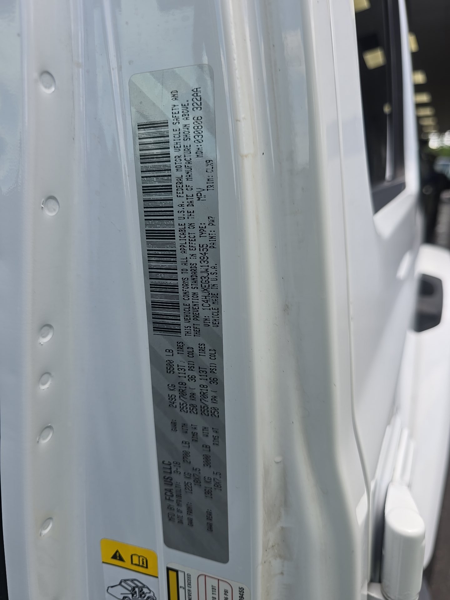 2018 Jeep Wrangler Unlimited Sahara AWD