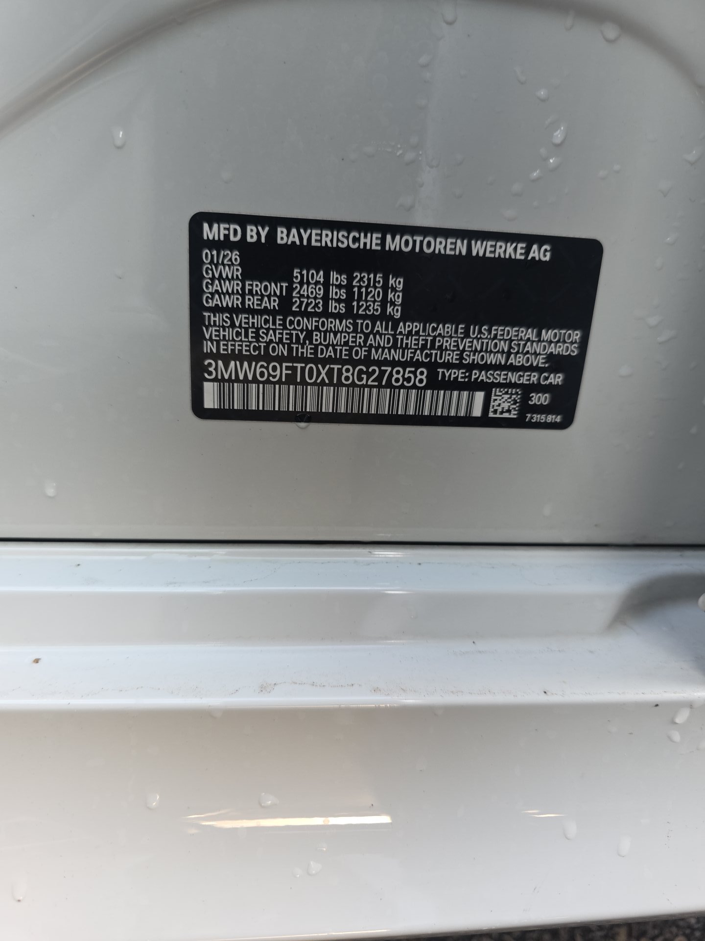 2026 BMW 3 Series M340i xDrive AWD