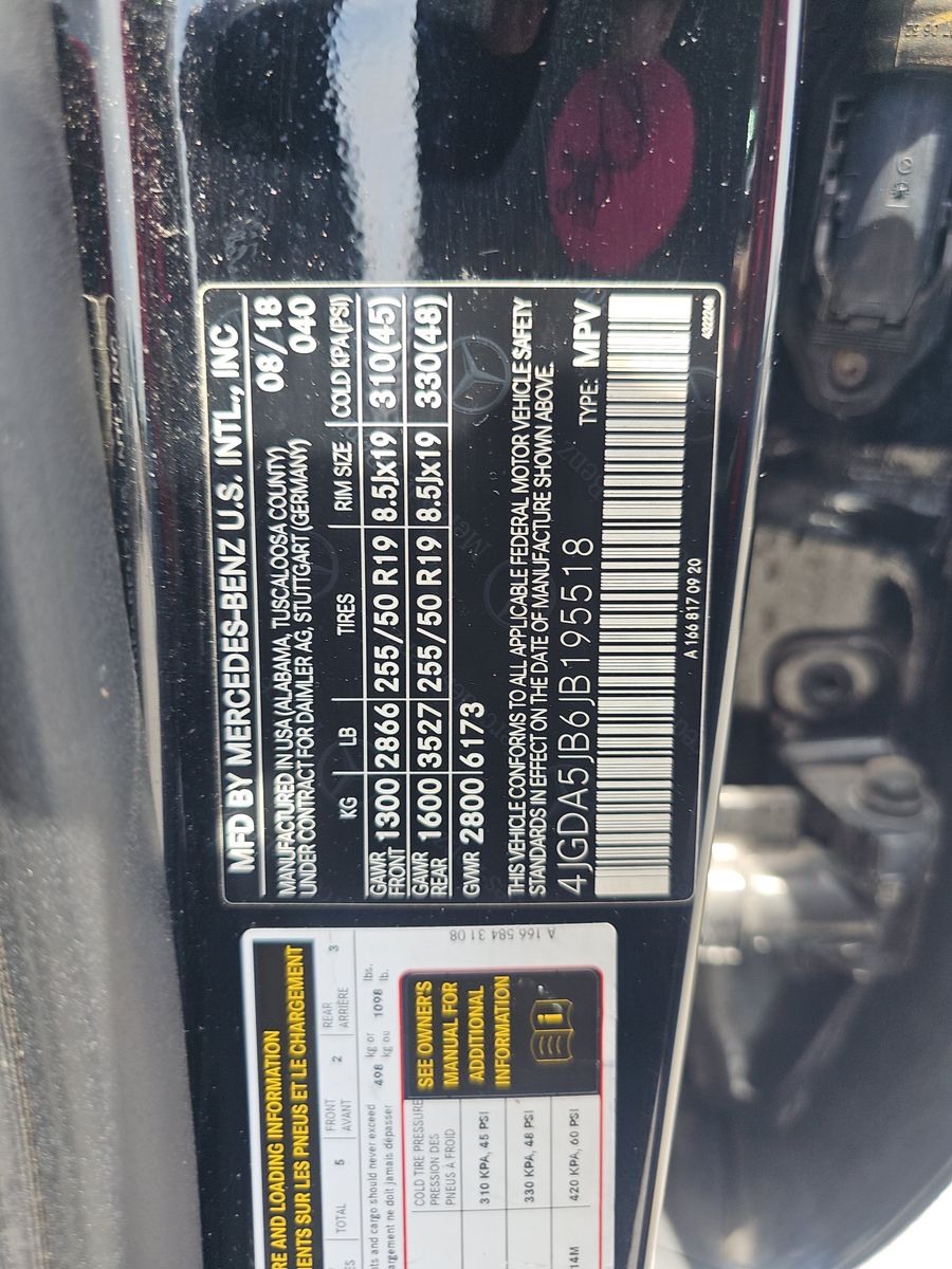 2018 Mercedes-Benz GLE GLE 350 RWD