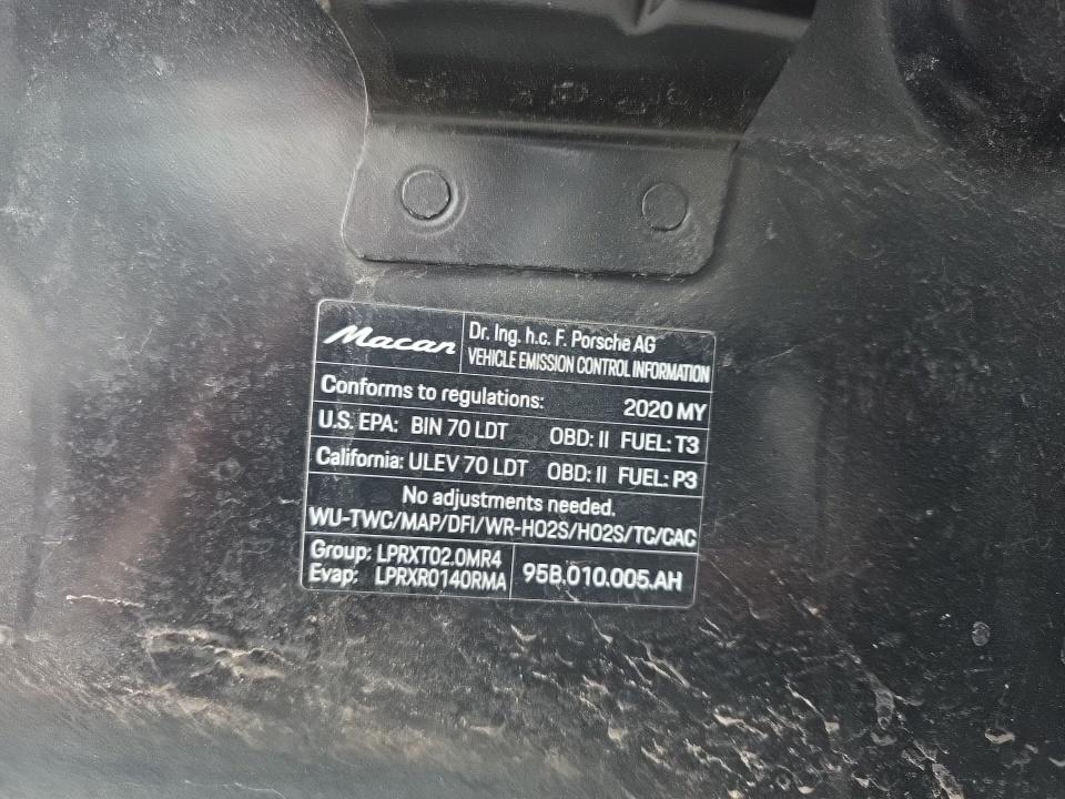 2020 Porsche Macan Base AWD