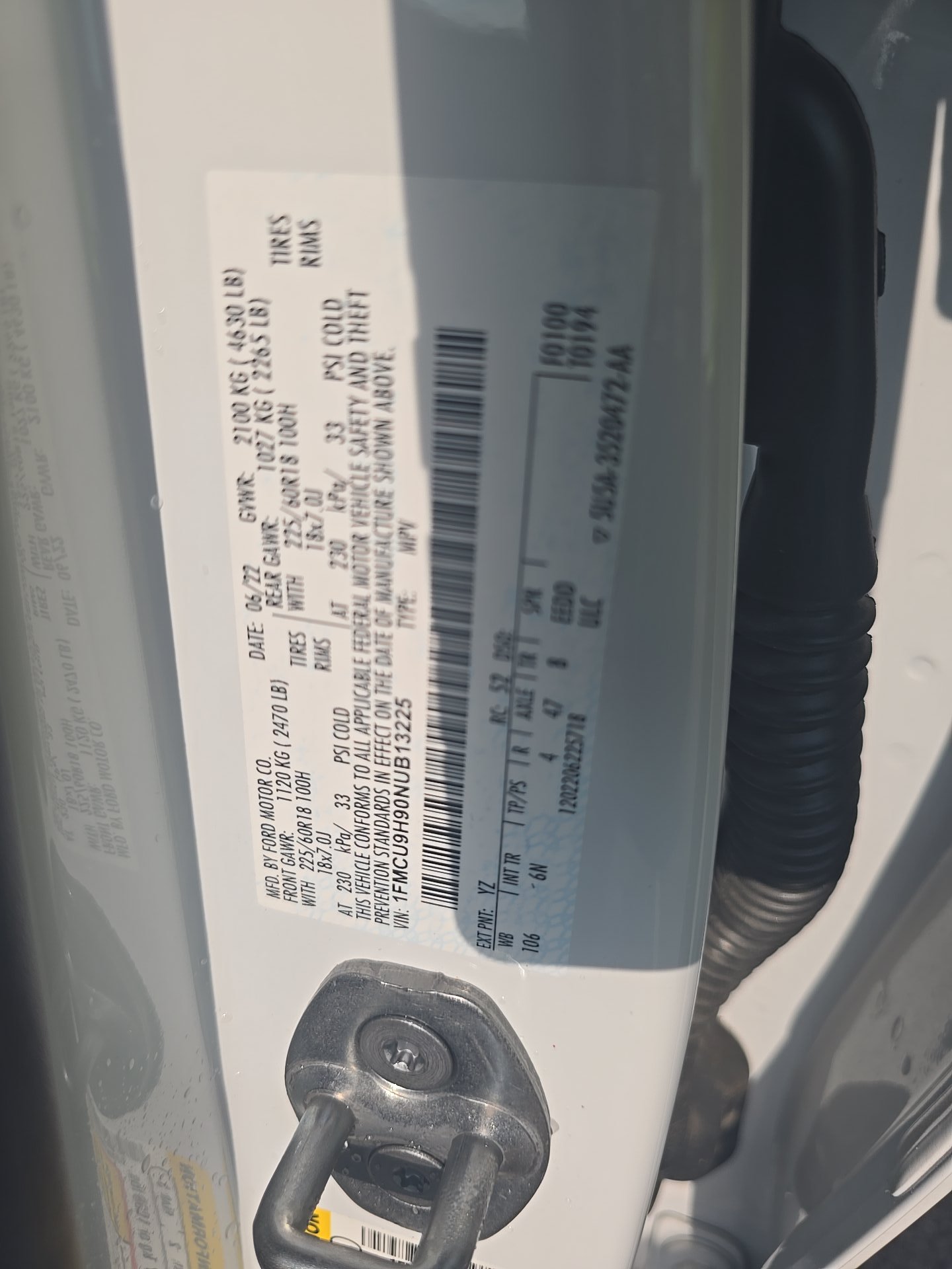2022 Ford Escape SEL AWD