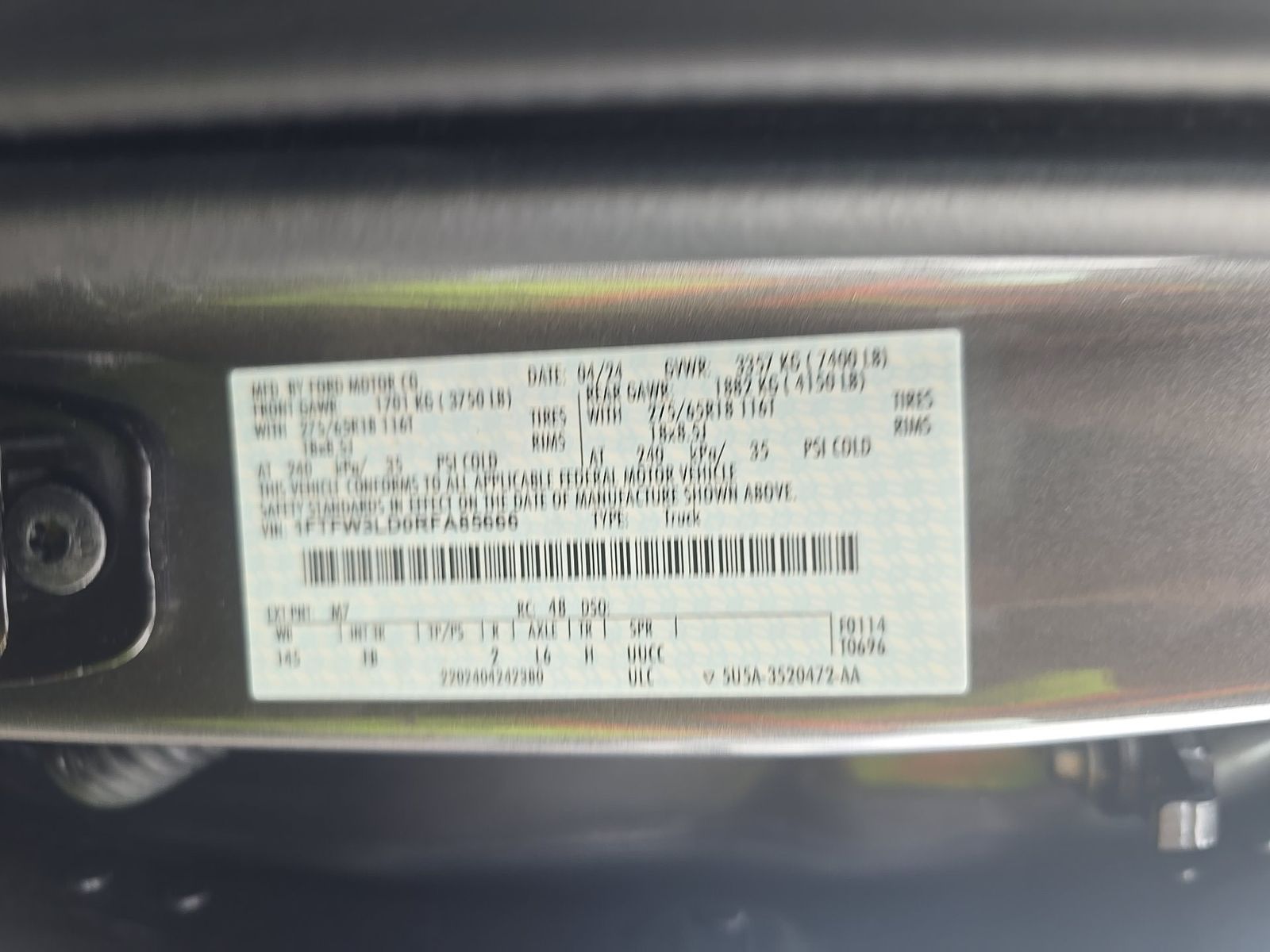 2024 Ford F-150 Hybrid XLT AWD