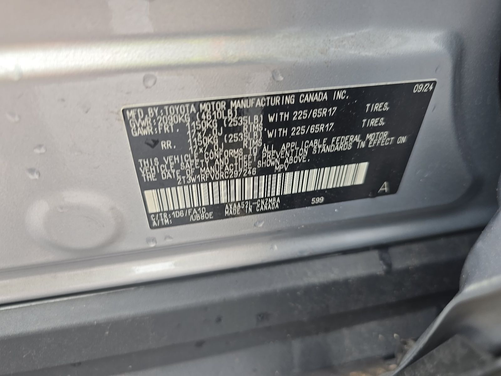 2024 Toyota RAV4 XLE FWD