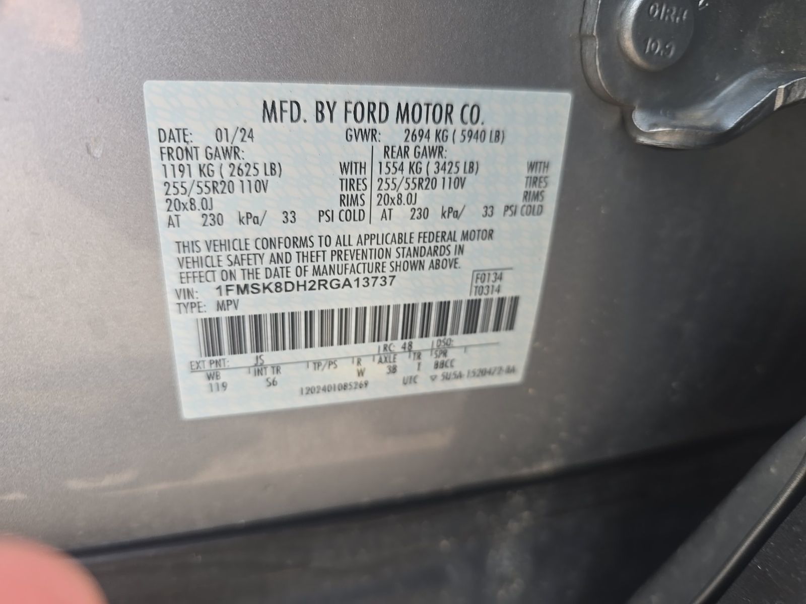 2024 Ford Explorer XLT AWD