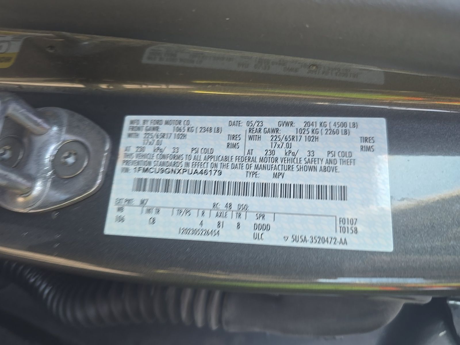 2023 Ford Escape Active AWD