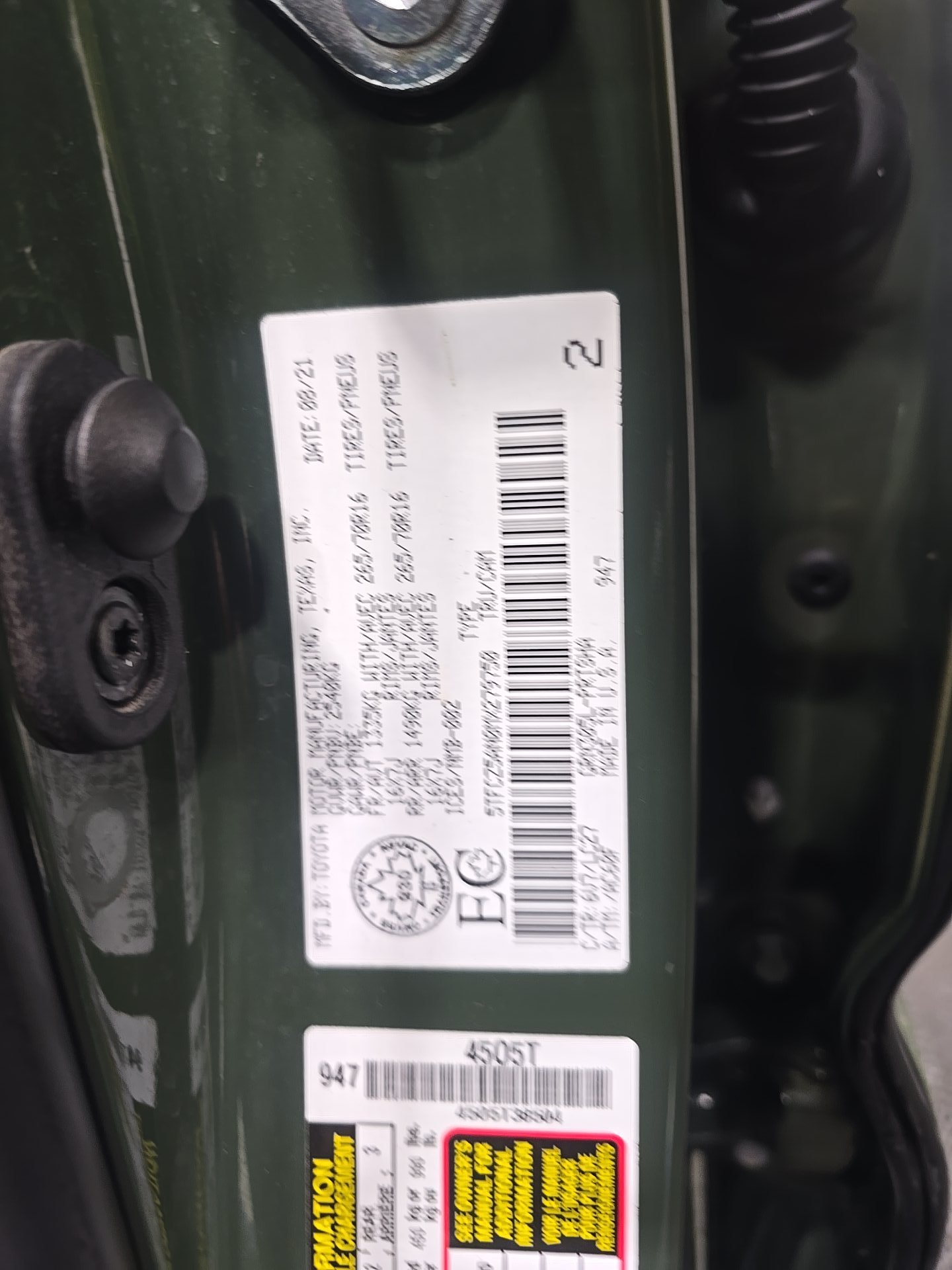 2021 Toyota Tacoma Trail Edition AWD