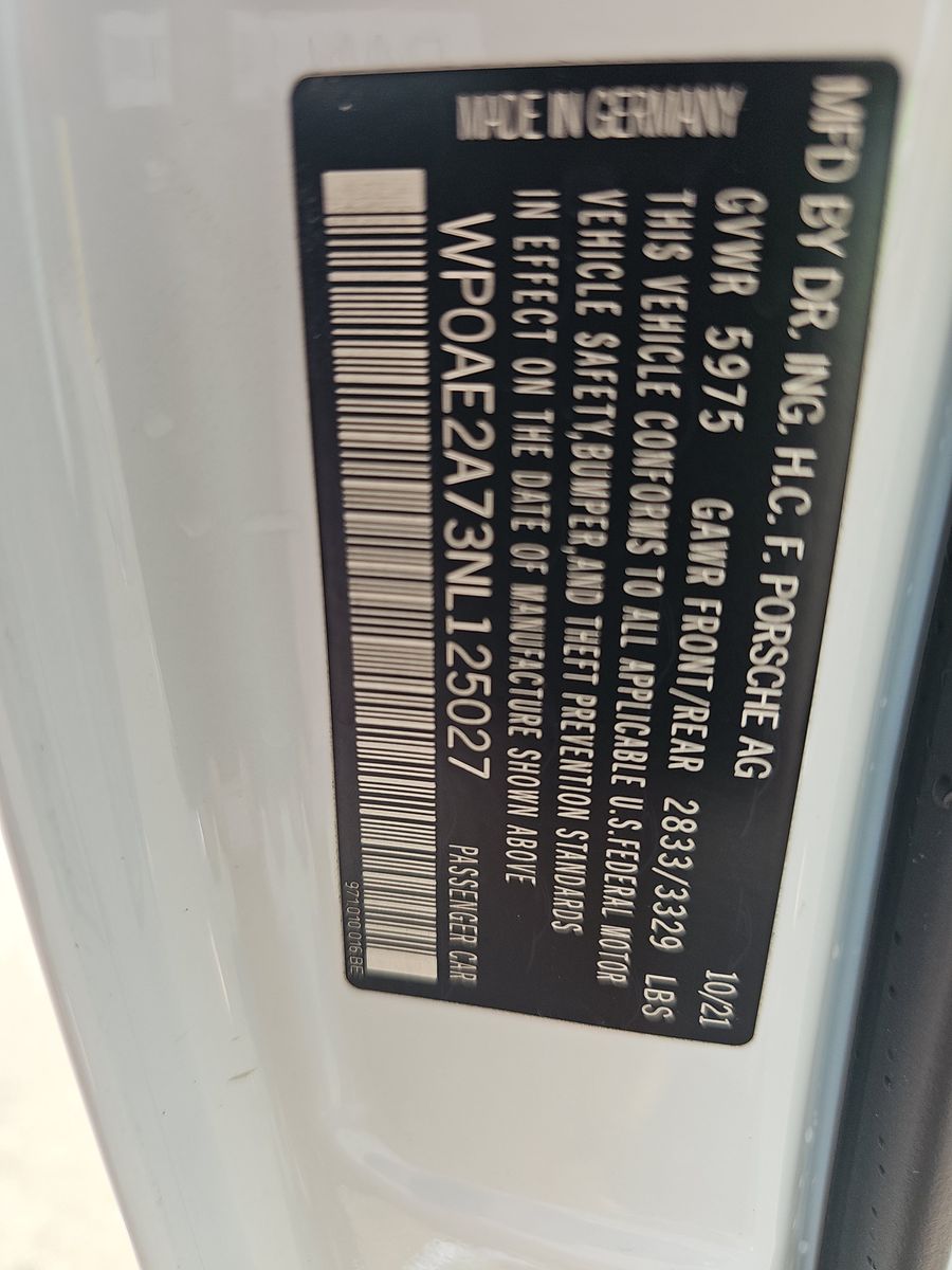 2022 Porsche Panamera E-Hybrid 4 AWD